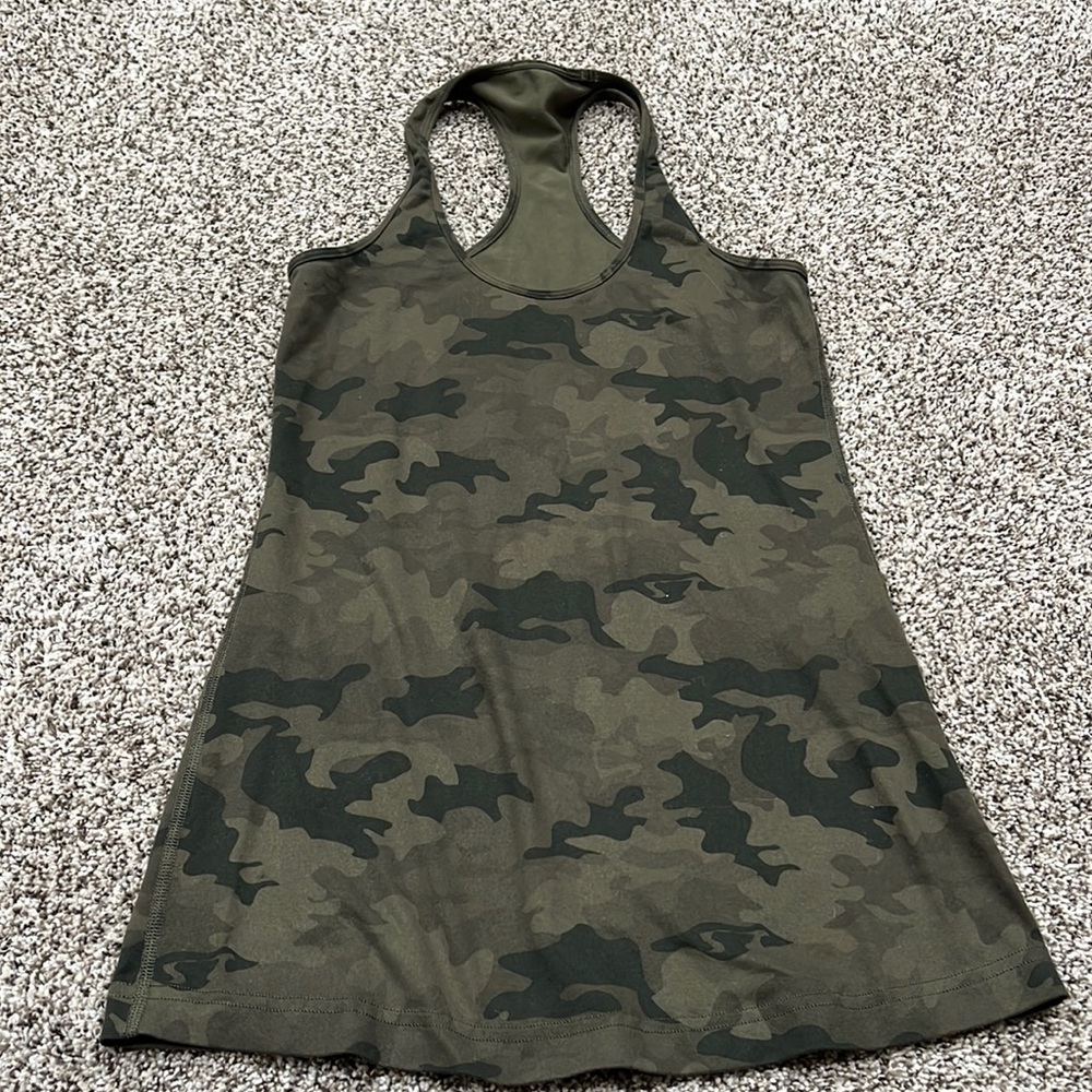 Lululemon army tank top